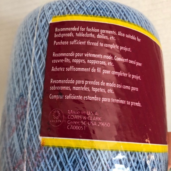 Vtg South Maid Mercerised Cotton Yarn - Picture 7 of 15